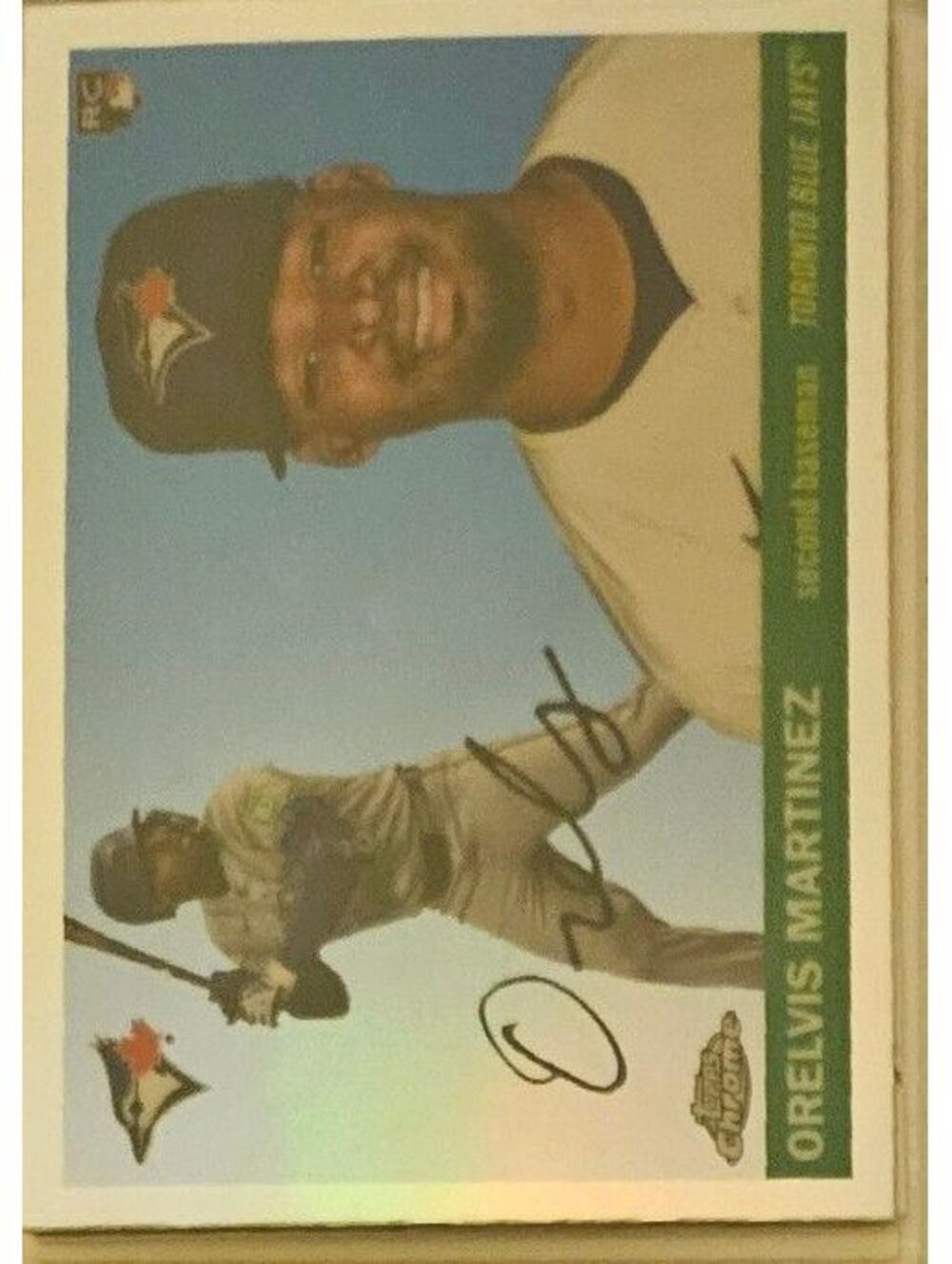Orelvis Martinez - RC - 2025 Topps chrome platinum 1955 #349 - Blue Jays - RAW m